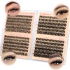 calphdiar Cluster Lashes 30D+40D+50D+60D Individual Eyelashes 480PCS Wispy Lashes Individual