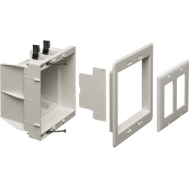 Arlington Recessed Indoor Inbox, 2-Gang, White (DVFR2W)