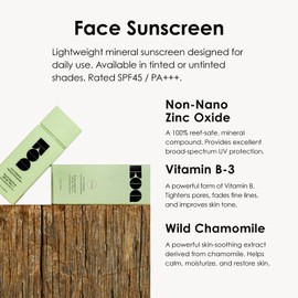 Koa Protector solar mineral - con color - Ingredientes tradicionales y nutritivos de Hawaii - Protege la piel del sol sin la capa blanca - Fórmula ligera y profundamente hidratante - 50 ml