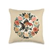 Fancy Goldfish Art Oranda Goldfish Throw Pillow