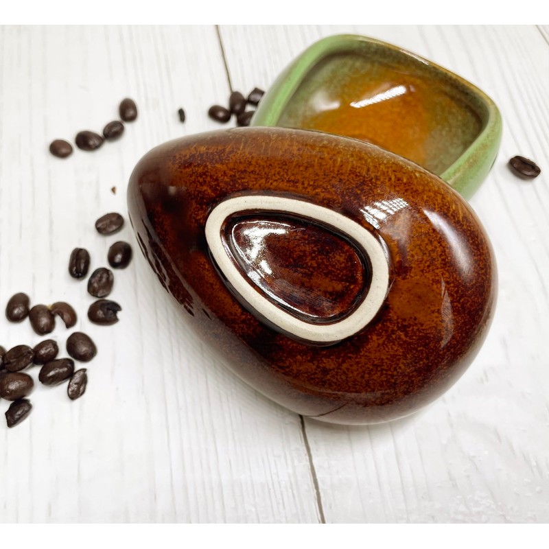 LamChyar Coffee Bean Dosing Cup, Ceramic Dosing Dish for Coffee