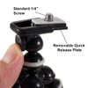 Acuvar 10" Octopus Flexible Tripod for iPhone Android and Camera