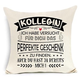 Awyuan Gift for Colleagues Ich Habe versucht Finden Aber du hast ja Schon Mich Cushion Cover for Colleagues Birthday Christmas Retirement Gifts