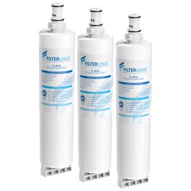 FilterLogic 4396508 Refrigerator Water Filter, Replacement for Whirlpool EDR5RXD1, EveryDrop Filter 5, PUR W10186668, NLC240V, 4396510, 4396508P, 4392857, WF-4396508, Pack of 3