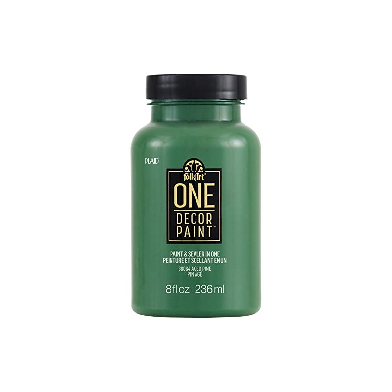 FolkArt 36064 One Décor Paint, 8 oz, Aged Pine
