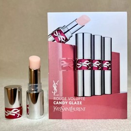 Yves Saint Laurent YSL Rouge Volupte Candy Glaze Double Care Balm In 02 Mini 1 g