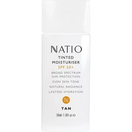 Natio Buy Natio Tinted Moisturiser SPF 50 Plus Tan 50ml Online