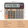 OSALO Desktop Calculator Large Display Large Buttons 12 Digit Calculator