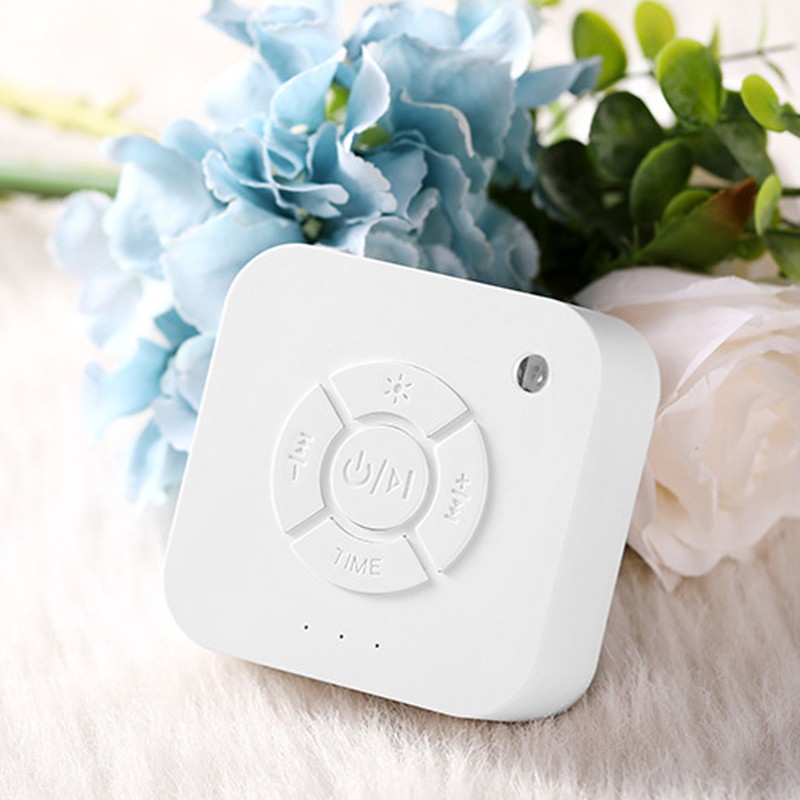 Baby Sound Machine 9 Songs Aid Sleeping USB Charge Timing