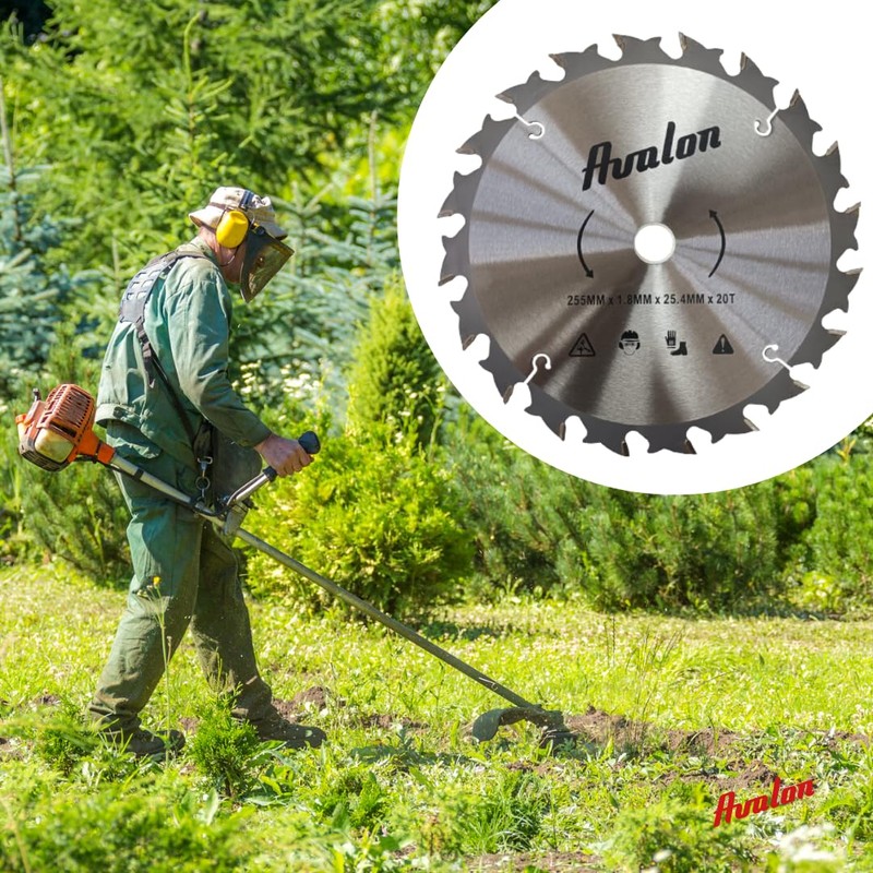 Avalon - 20 Tooth Anti Kickback Disc for Brush Cutter,