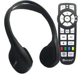 Headphone & Remote OEM Set for Chrysler Dodge Jeep Uconnect Audio Kit 05091246AA