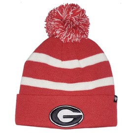 47 Georgia Bulldogs Brand Breakaway Cuff Knit Beanie - Red