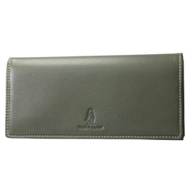 Hush Puppies HP0609 Hush Puppies Nick Long Wallet Cover Coin Purse L-Shaped Zipper Cowhide Leather (Green (50)), green (50)