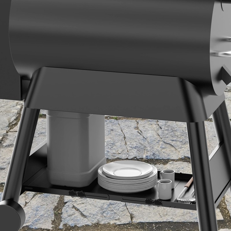Adjustable Grill Bottom Shelf for Traeger Pro 34, Pro 780