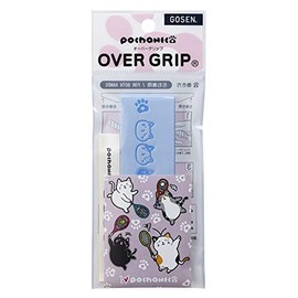 Gosen NGP01 Tennis Grip Tape Pochaneco Chubby Cat Overgrip