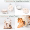 JOYCUDDLE 2 Packs Bread Bags for Homemade Bread with Proofing