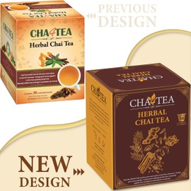 Cha4TEA 36-Count Herbal Chai Tea Pods for Keurig K-Cup Brewers