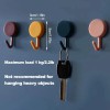 Unbranded 10PCS Colorful Self Adhesive Wall Hooks Sticky Hanger for