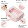 Mroede Clear Makeup Bag Set 2 Pcs Travel Cosmetic Bag