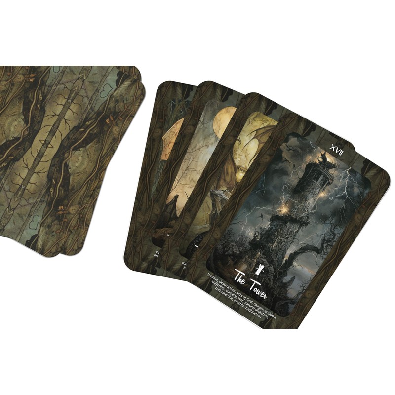 The Energy Dragon Tarot - 78 Cards - Tarot -