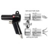 Dual Function Air Vacuum Blow Gun Pneumatic Vacuum Cleaner Kit