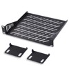 GeeekPi 1U Server Rack Shelf Vented Rack Mount Cantilever Tray