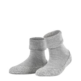FALKE Women's Cosyshoe W Hp Wool Grips On Sole 1 Pair Grip socks, Grey Light 3400, 5.5/6.5 UK