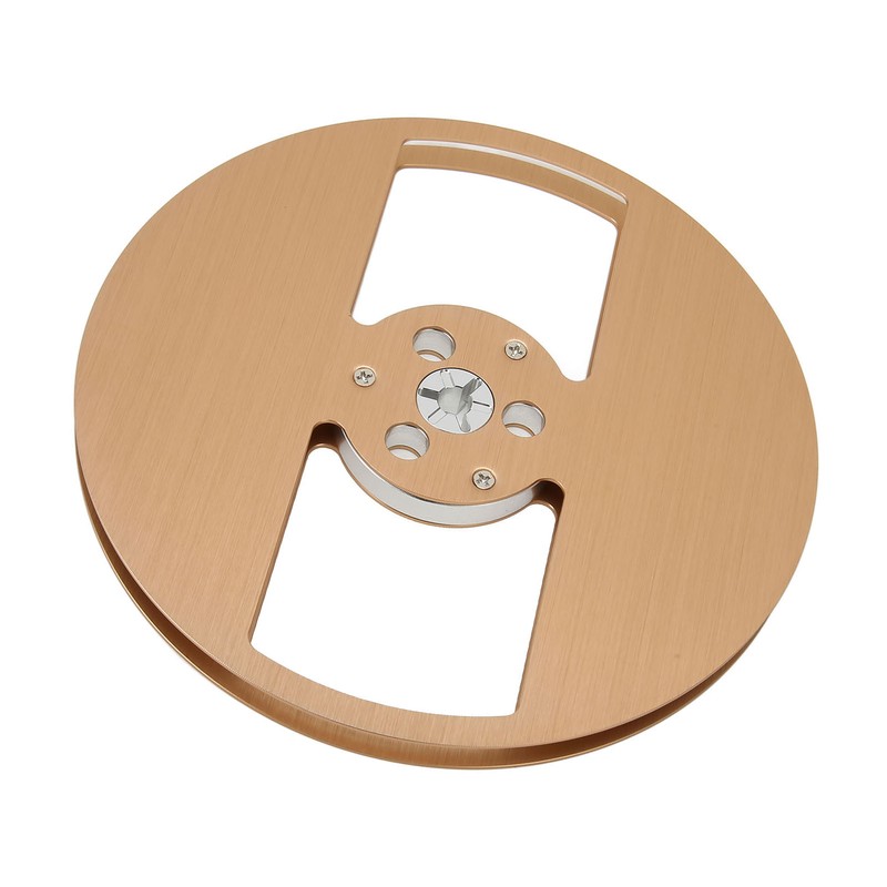 1/4 7 Inch Empty Reel Aluminum Alloy 2 Hole Opening