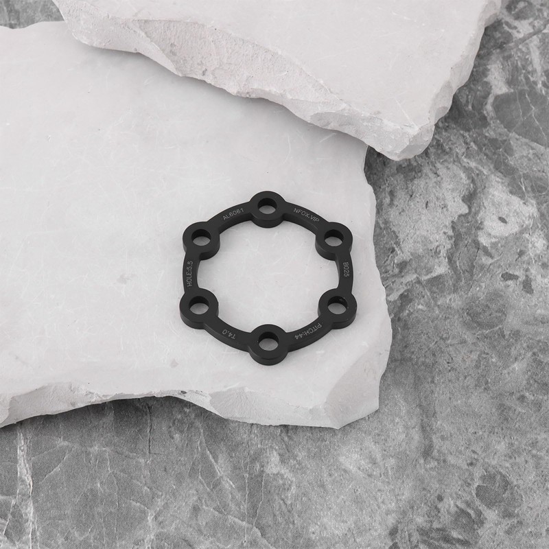eMagTech 4mm Hub Brake Disc Spacer with Screws Aluminum Alloy