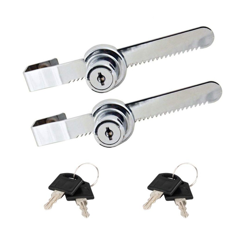Sissinda Sliding Glass Door Lock Display Case Lock Ratchet Lock