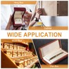 MECCANIXITY Brass Hidden Cylinder Hinges 14 mm Invisible Concealed Cylindrical