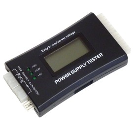 MacLab. PC Power Supply Simple Tester for PC Power Supply Voltage Checker PCI-EXPRESS S-ATA ATX EPS Compatible with Simple Use Instructions Included
