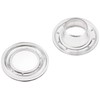 TRUSCO(トラスコ) 両面ハトメ プラスチック製 10MM 20組入り