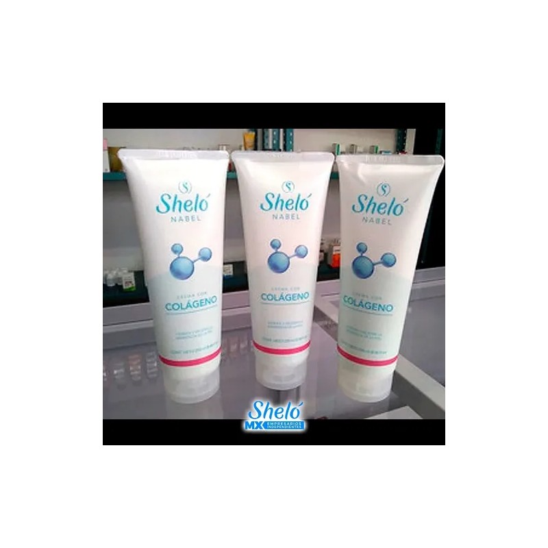 Sheló Nabel Crema Facial Con Colágeno, Mejora Elasticidad E