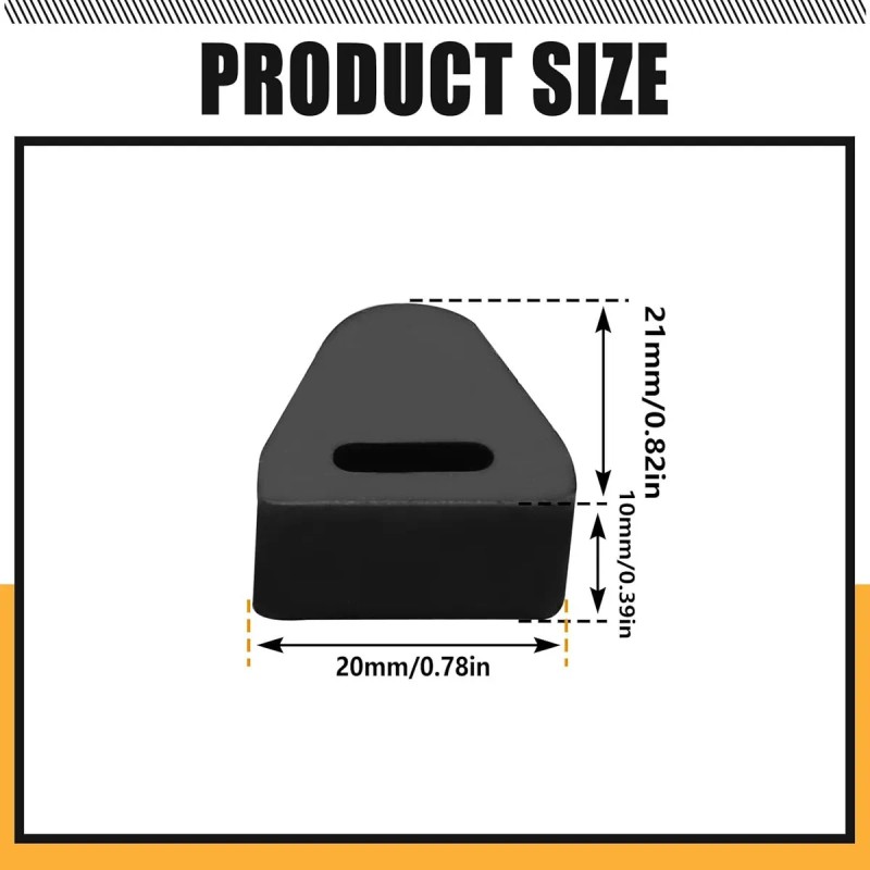Tope De Goma Para Puerta Trasera Compatible Con Chevy Silver