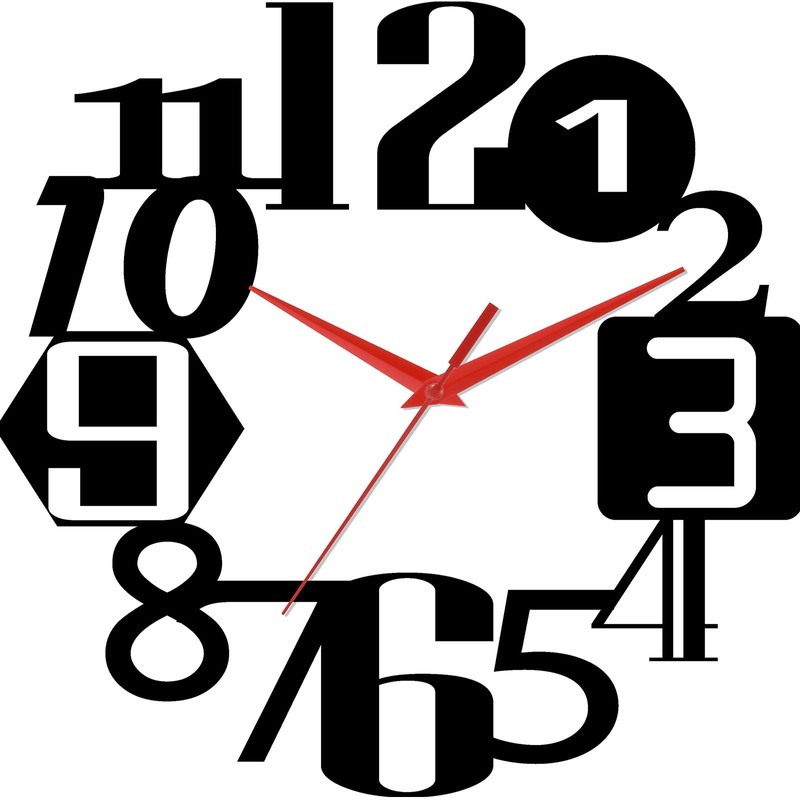 4 piezas de reloj de pared de cuarzo DIY mecanismo