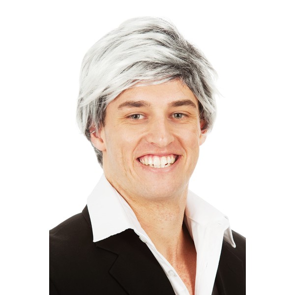 ALLAURA Gray Wig for Men – Realistic Like Human Hair,
