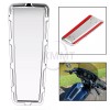 Unbranded Chrome Cut Front Dash Cover Insert For Harley Road