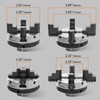 3 inch Mini Wood Lathe Chuck,4-jaw Self-Centering Lathe Chucks for