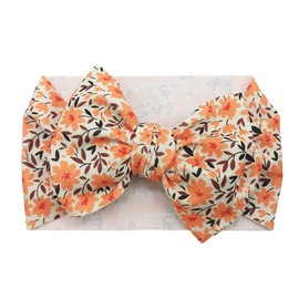 Baby Girl Bow Headbands Newborn Hairband Baby Turban Knotted Elastic Headwrap for Toddler Hair Accessories