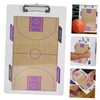 WHAMVOX Basketball Coaching Board Clipfolder Clipboard for Playbook Scorebook Portable