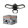 OSRAM Highbay Blade Black Aluminium Ceiling Light with Adjustable Blades