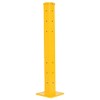 Vestil GR-F2R-DI-TP42-YL Steel Rigid Tube Post Drop In Style 42