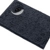 LuxUrux Bath Mat-Extra-Soft Plush Bath Shower Bathroom Rug, 1'' Chenille