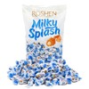Roshen Milky Splash, Caramel Creamy Toffee with Milk Filling, Kosher,
