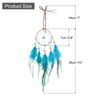 sourcing map 2pcs Dream Catchers with Crystal Beads Wall Decor