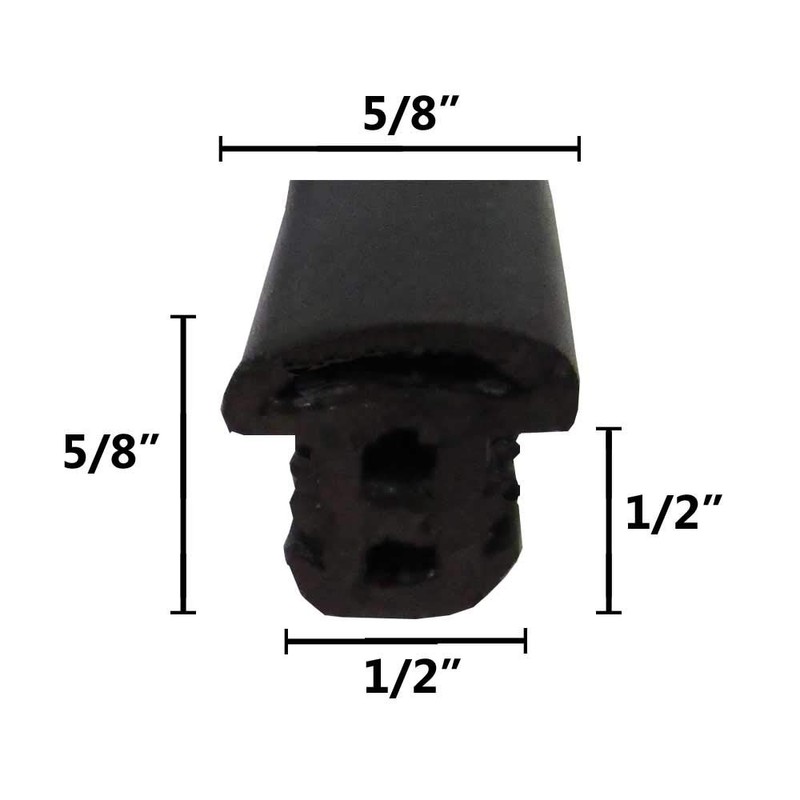 Roto Molded Cooler Lid Gasket Fits Yeti and RTIC (6