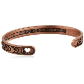 Alex and Ani Love Rafaelian Rose Gold Cuff Bracelet
