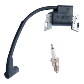 IGCLINIC IGCLINIC 593872 799582 Ignition Coil 84005272 Magneto Armature for BS 08P502 09P602 09P702 Lawn Mowers Engine With Spark Plug, Replaces for 593872 798534