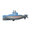 Clockwork Submarine Mini Warship Wind Up Sprinkler Bathtub Shower Toys
